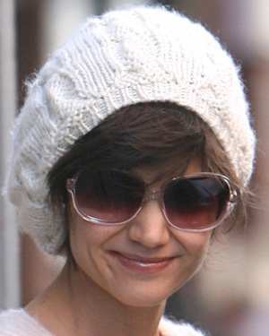 Katie Holmes in Oliver Peoples Sabina